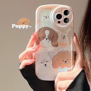 เคสโทรศัพท์มือถือ กันกระแทกสี่มุม ลายสุนัข สําหรับ iPhone 14 14pro 14max 14prm iPhone 13 13pro 13prm iPhone 11 7Plus 8Plus Xr XS 13 12 Pro Max