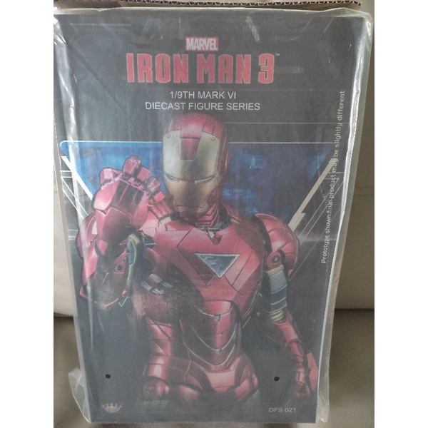 King Arts 1/9 Scale DFS021 Iron Man MK6 Mark6 Diecast Action
