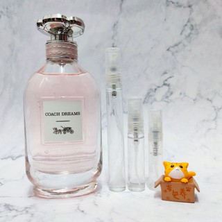 น้ำหอมแท้แบ่งขาย Coach dreams EDP หอมดอกไม้ ดอกกระบองเพชร ผสมฟรุ๊ตตี้นิดๆ