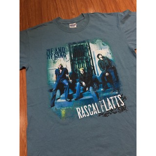 เสื้อวง VINTAGE 00s RASCAL FLATTS TOUR Size M มือ2สามารถปรับแต่งได้