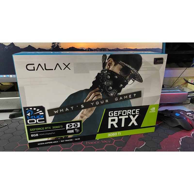 GALAX RTX 3060Ti 1-Click OC …New..!! 3ปี ascenti..!!