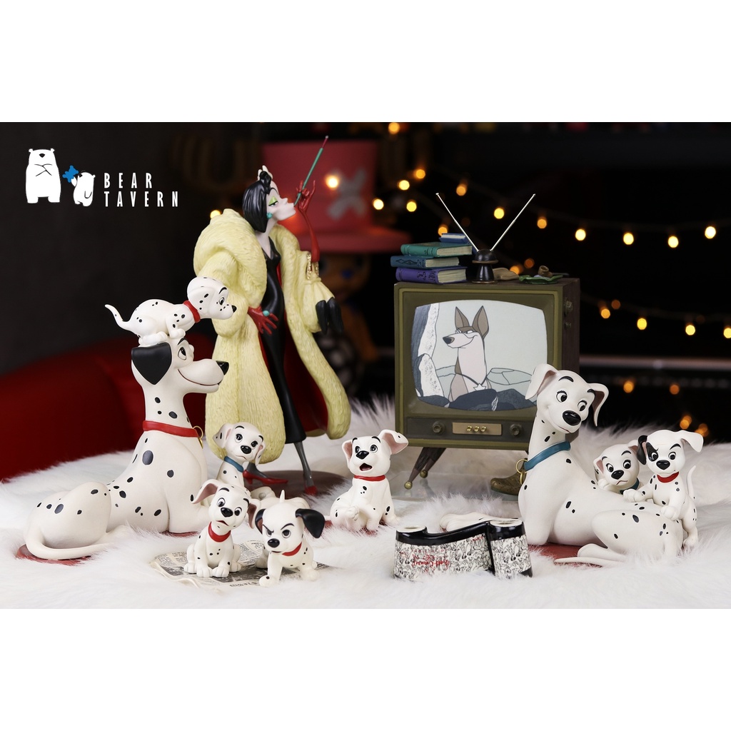 WDCC Disney 101 Dalmatian Scene ลิขสิทธิ์แท้