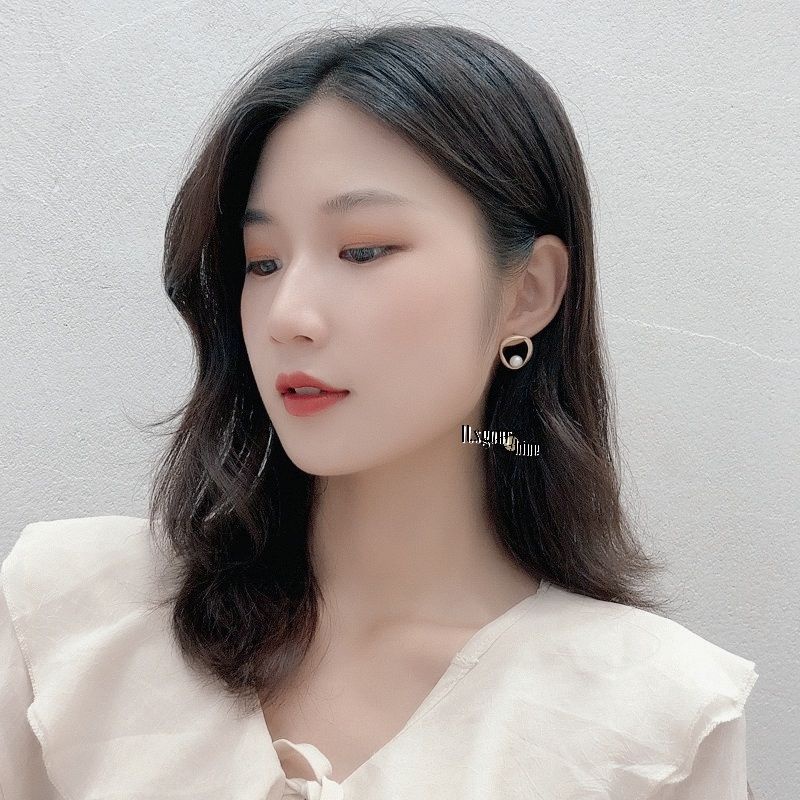 ต่างหู ทองด้านประดับมุข /4216