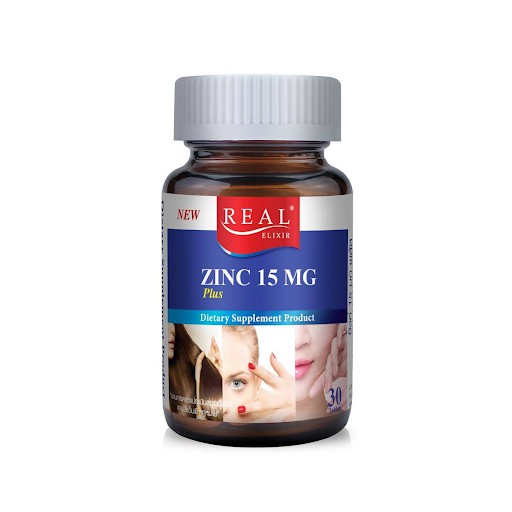 Real Elixir ZINC PLUS 15 mg.