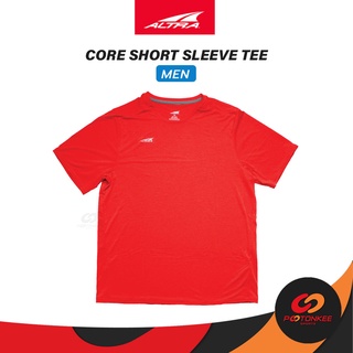 Pootonkee Sports ALTRA CORE SHORT SLEEVE TEE | MEN (red/red) เสื้อกีฬา เสื้อวิ่งผู้ชาย