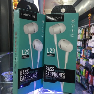 หูฟังEarphone. L29 หูจุ๊ก. เสียงดีเบสหนัก