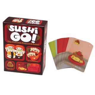 Sushi Go พร้อมส่ง การ์ดเกมส์ เสริมทักษะ ราคาพิเศษ !!! ลคใหม่ ลดเพิ่ม 100 บาท !!! ใส่โค้ดจ้า