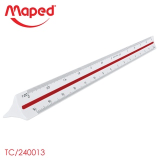 Maped Technic Scale Ruler ไม้บรรทัดสเกล 1:20-1:100 TC/240013