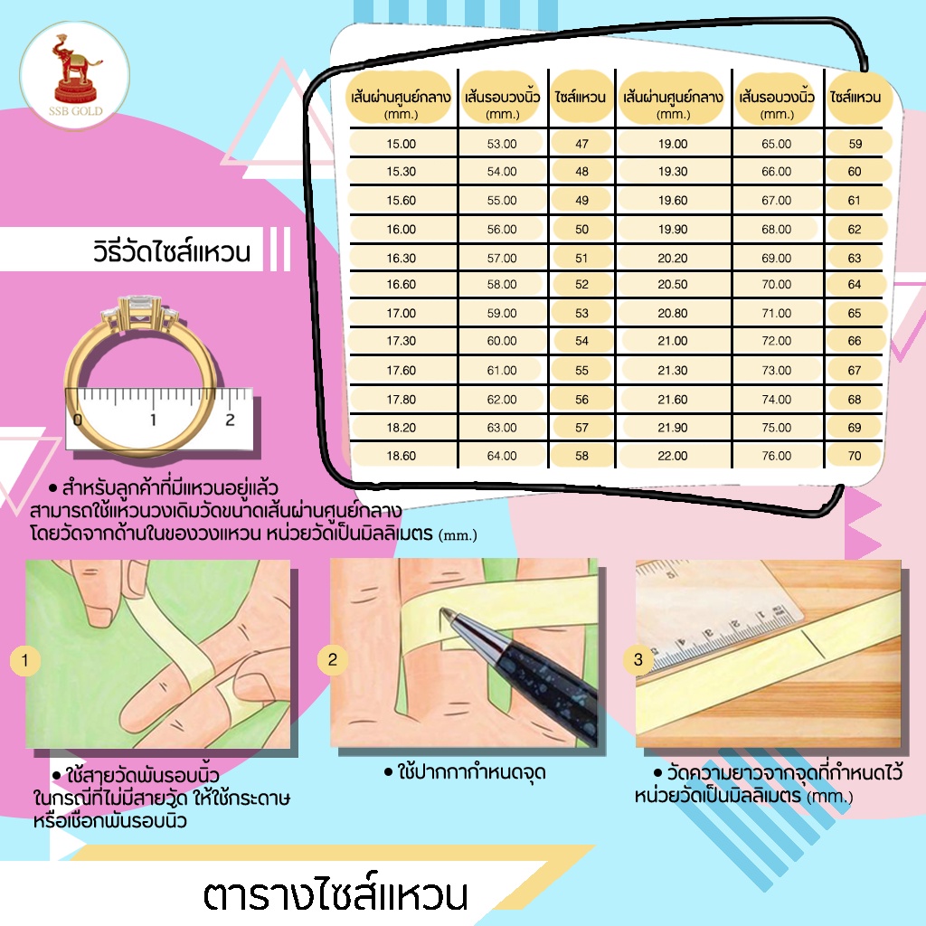 แหวนครึ่งสลึง ทองแท้ 96.5% รวมลายหัวโปร่ง มีใบรับประกัน ขายได้ จำนำได้ เลือกลายและไซส์ได้ [ผ่อน0%ผ่านบัตรเครดิต]