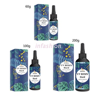 Inf คริสตัลอีพ็อกซี่เรซิ่น UV พลังงานแสงอาทิตย์ 50 100 200 ก…