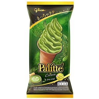 Glico Palitte Crown Matcha Latte Chocolate 91g. Glico Palitte Crown Matcha Latte Chocolate 91g.