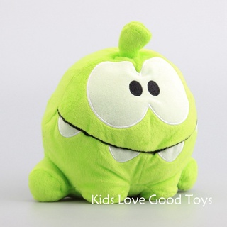 ใหม่ ตุ๊กตายัดนุ่น รูปการ์ตูน Hungry Om Nom ขนาด 20 ซม. ของเล่นสําหรับเด็ก