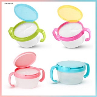 ✨ส่วนลดใหญ่✨Portable Baby Snacks Cup Baby Toddler No Spill Snack Snacker Bowl Container