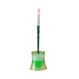 แปรงขัดห้องน้ำแบบใส สีเขียว แปรงขัดอเนกประสงค์ Toilet brush, transparent, green