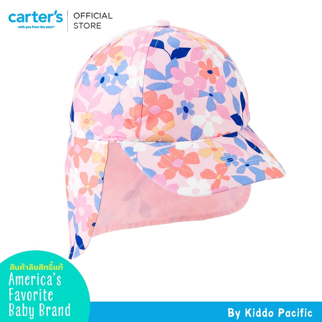 Carter's Girl Swim BHat Multi Floral Print - 0-9M Swimhat L6  หมวกว่ายน้ำ 1 ชิ้น