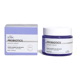 (แท้/พร้อมส่ง) Scinic Probiotics Barrier Cream 80 ml. ผิวสุขภาพดี ตอบโจทย์ทุกปัญหาของผิวหน้า