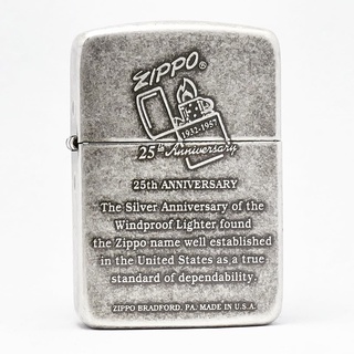 Zippo ZA-1-61C 1941 Replica History - 25th Anniversary  ของแท้ รับประกันตลอดชีวิต