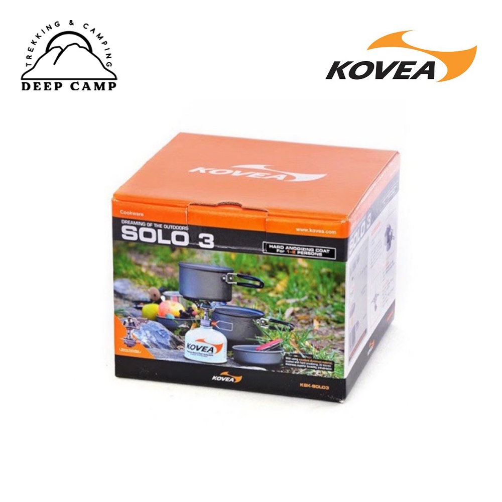 ชุดหม้อ Kovea Solo 3 (Stove included)