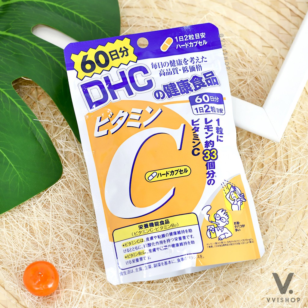 DHC Vitamin C 60 Days วิตามินซี ดีเอชซี วิตามินญี่ปุ่น 60 วัน