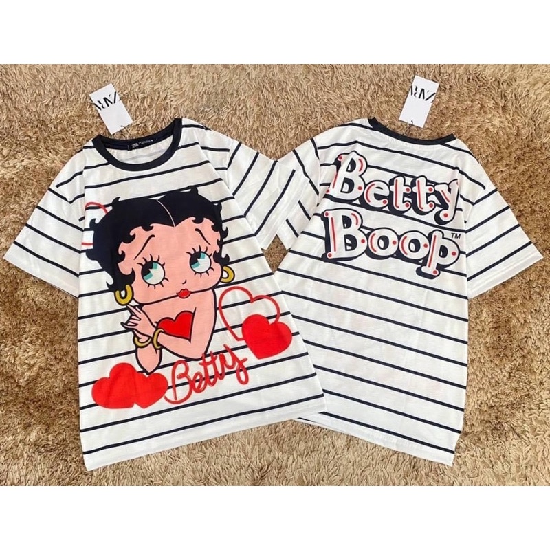 🔥SALE🔥เสื้อยืด Betty Boopป้าย Zara🎀