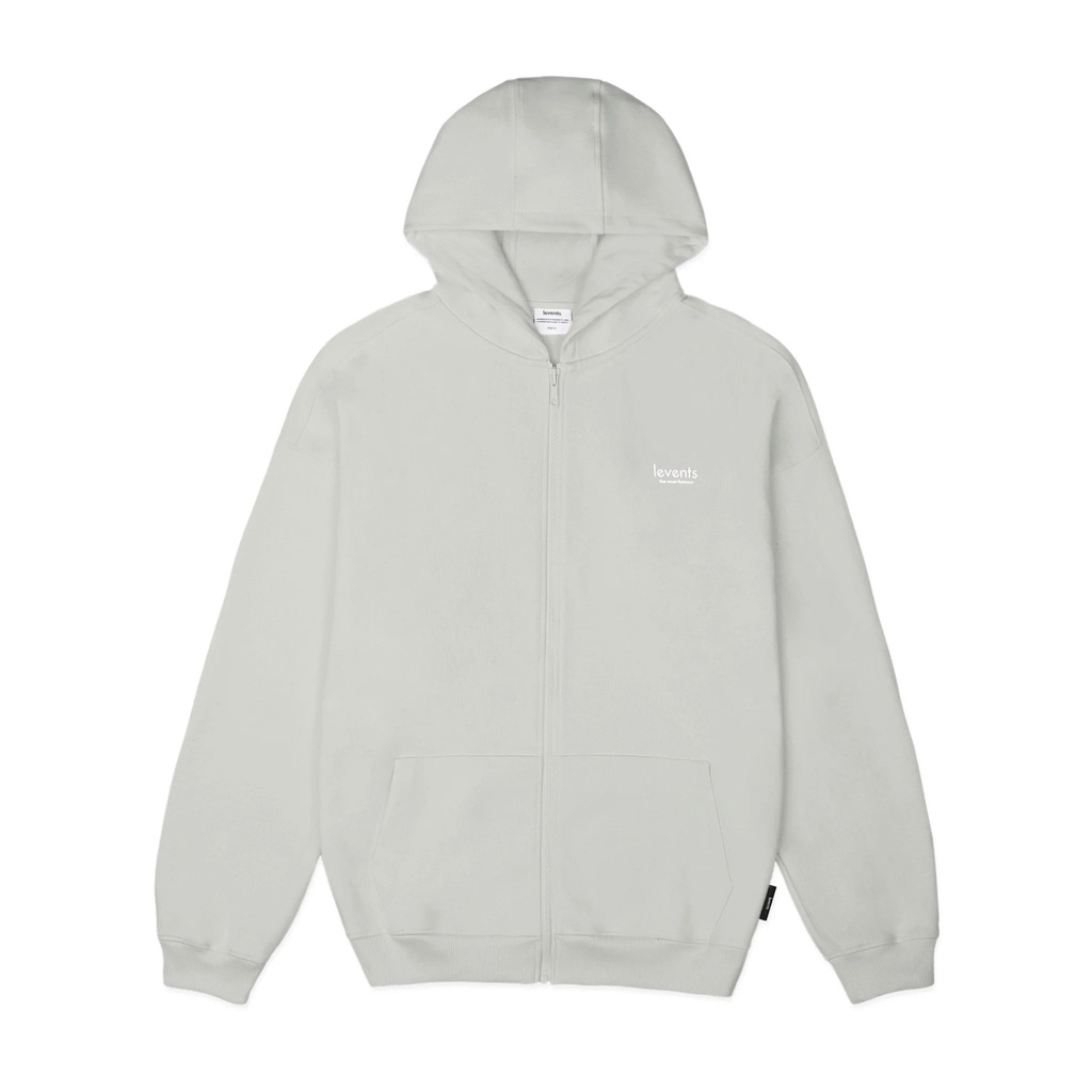 LEVENTS MINI LOGO ZIPPER HOODIE/ OLIVE GREEN JACKET