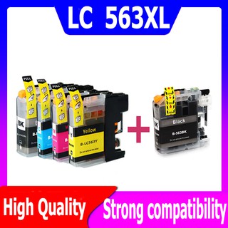 LC 563 หมึก LC 563XL สีดำ LC563  ตลับหมึกสำหรับ Brother MFC-J2310, J2510, J3520, J3720