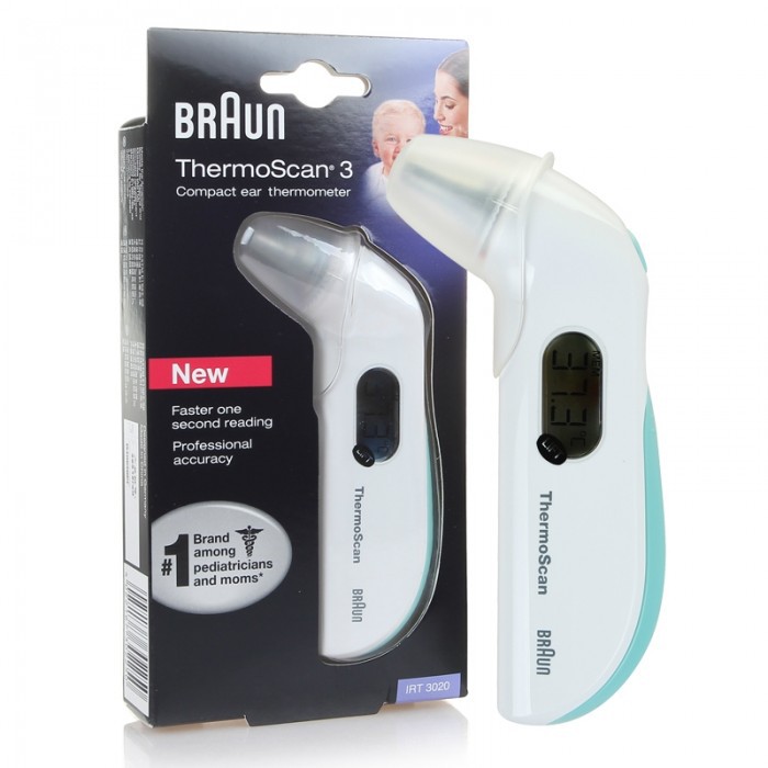 ส่งฟรี!!!Braun Thermoscan Ear Thermometer