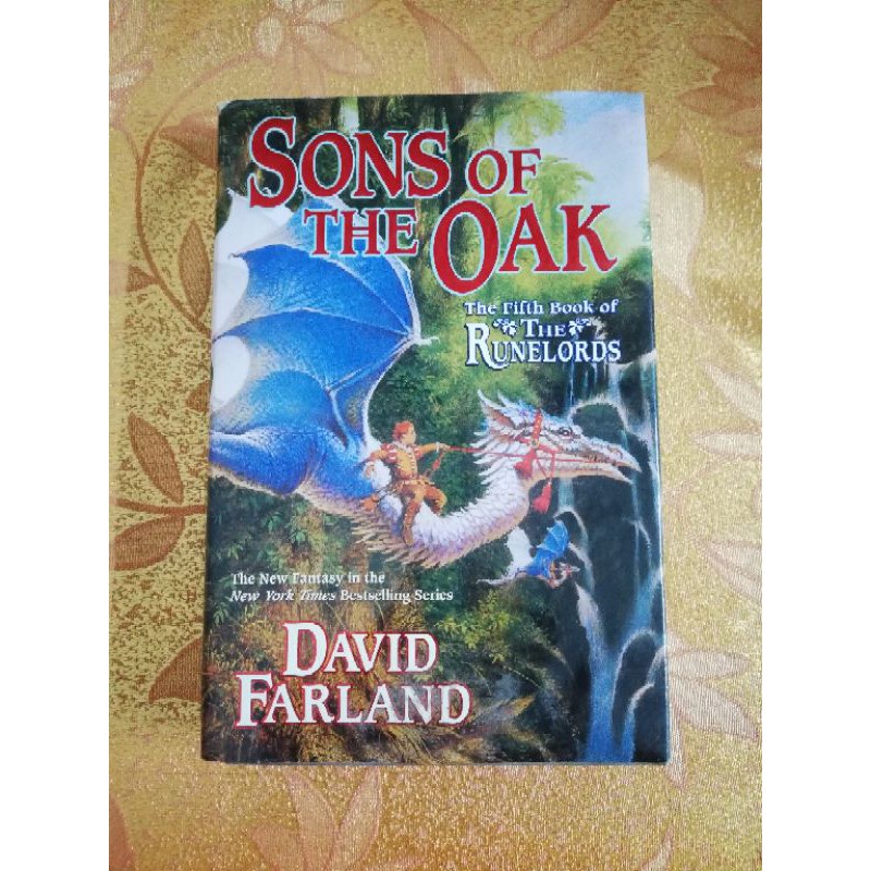 Sons of The Oak โดย David Farland (The Runelords, เล่ม 5) ปกแข็ง - หนังสือมือสอง