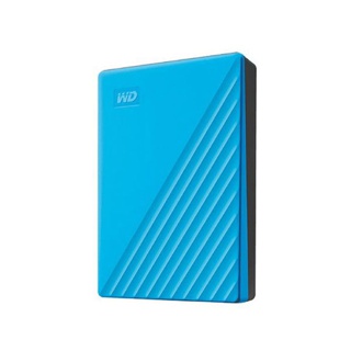 (ลุ้นรับกระบอกน้ำ WD มูลค่า 159 บาท)Western Digital HDD 1 TB External Harddisk ฮาร์ดดิสพกพา รุ่น My Passport 2019 ,BLUE ,1TB, USB 3.0