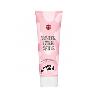 (320ml.) Cathy Doll White Milk Shine Peeling Body Scrub เคที่ดอลล์ เจลน้ำนม สครับขัดผิว