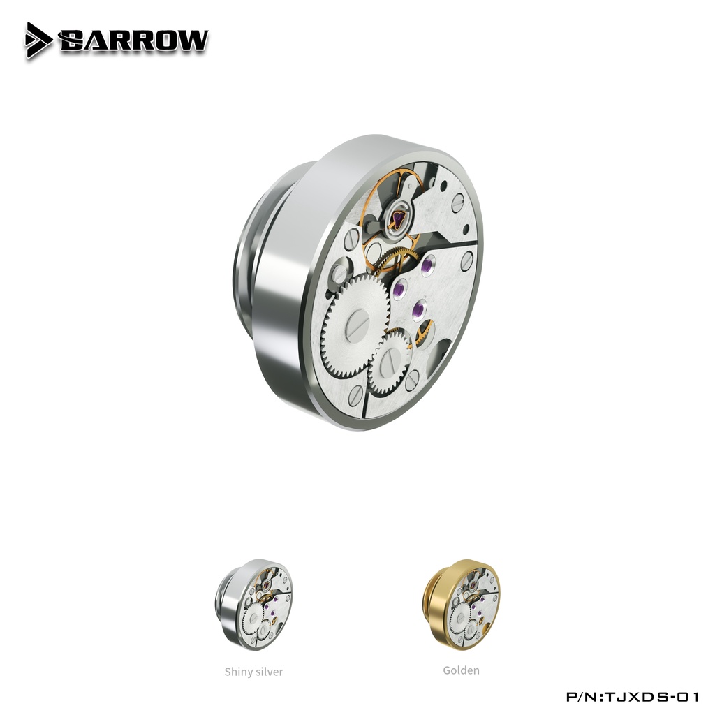 Barrow G1/4" ปลั๊กซีลล็อครุ่นนาฬิกาพิเศษมือกระชับล็อคซีล ระบายความร้อนด้วยน้ําอุปกรณ์คอมพิวเตอร์ประวัติศาสตร์ Felling TJXDS-01