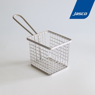 Jasco ตะกร้าเสิร์ฟอาหารขนาดเล็ก - สี่เหลี่ยม	Mini Fry Basket - Rectangle [FRY-43]