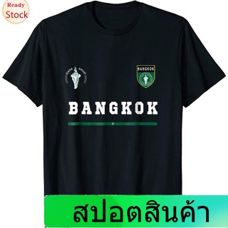 เสื้อยืดผู้ชายและผู้หญิง Thailand Flag Bangkok T-shirt Sport/Soccer Jersey Flag Football Thailand Popular T-shirts