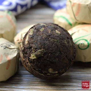 🌱 ชา ผูเอ๋อ อัดเม็ด ผสมดอกไม้ ขนาด 50 กรัม (8-9เม็ด) 🌸 Flowery Brick Puer Tea 🌱