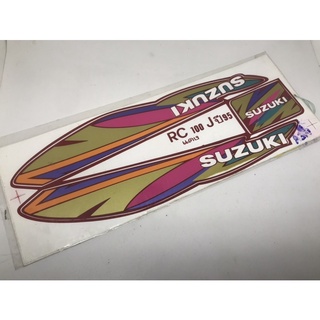 สติ๊กเกอร์Suzuki RC100 J