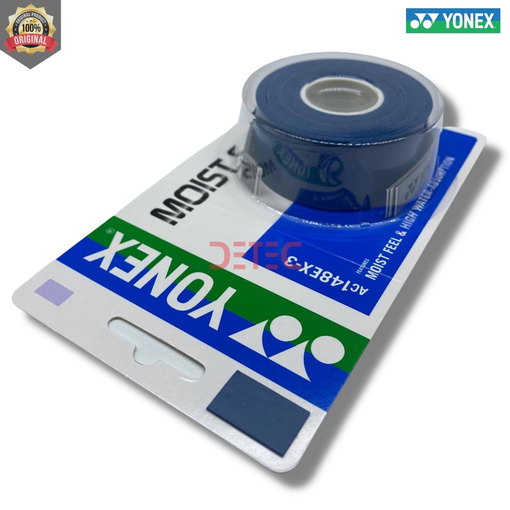 Yonex Grip AC148-3EX 3in1 MOIST SUPER GRAP - สีน้ําเงินเข้ม AC 148 3 EX