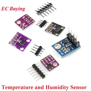 Sht21 SHT30 SHT31 Si7021 โมดูลเซนเซอร์อุณหภูมิ และความชื้น IIC I2C HDC1080 GY-213V-HTU21D GY-SHT30-D GY-SHT31-D