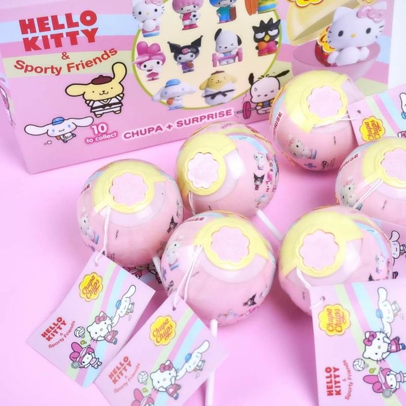Chupa Chups Surprise x Sanrio กาชาปองซานริโอ (พร้อมส่ง)