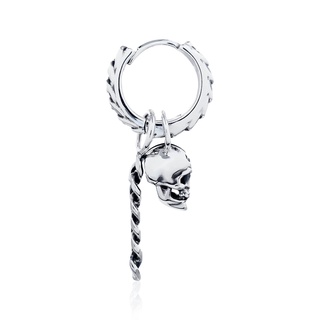 The Ultimate Skull - Rebirth Huggie set ต่างหูเงินแท้ 925 แบ…