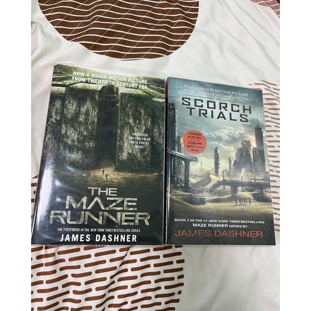 นิยายภาษาอังกฤษ The maze runner ปกภาพยนต์