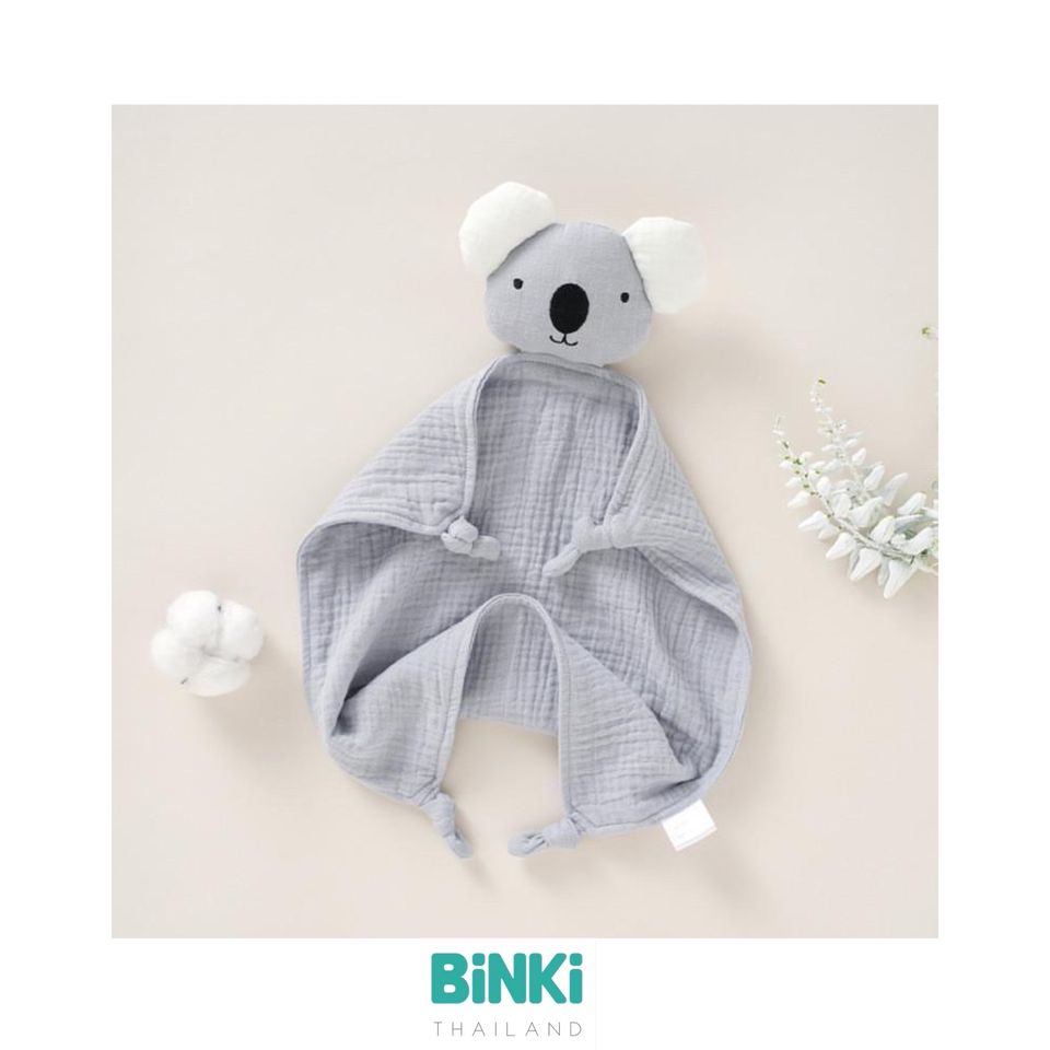 BiNKi Cuddle Toys ตุ๊กตาผ้าเน่าของลูกน้อย ผลิตจากผ้าฝ้ายออร์แกนิค 100 ...