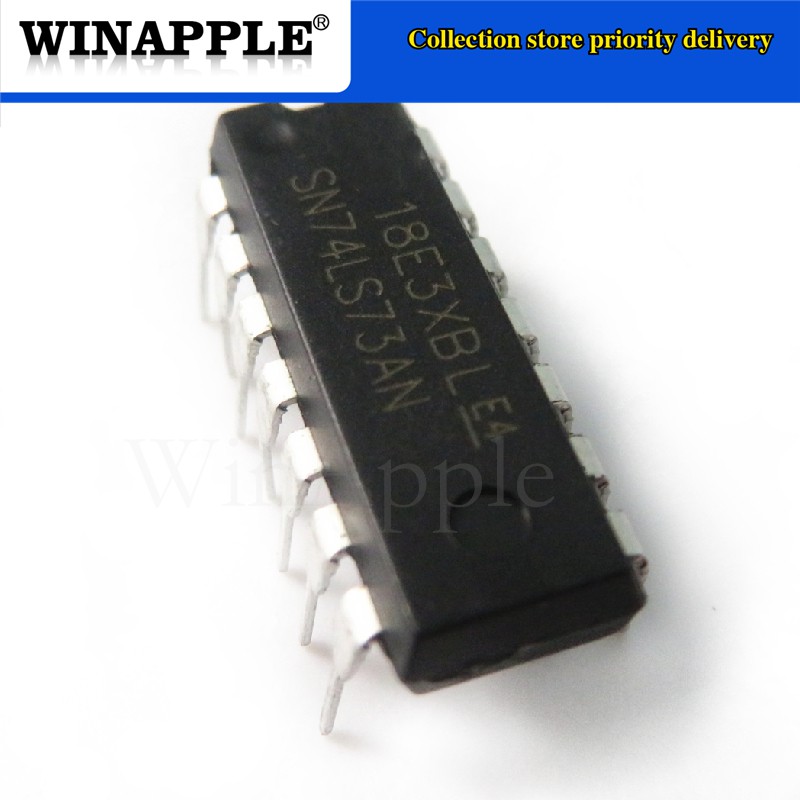 10 ชิ้น/ล็อต SN74LS73N HD74LS73P 74LS73 DIP-14 ใหม่เดิมในสต็อก