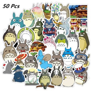 สติ๊กเกอร์ลายการ์ตูน Totoro สำหรับติดตกแต่งรถยนต์