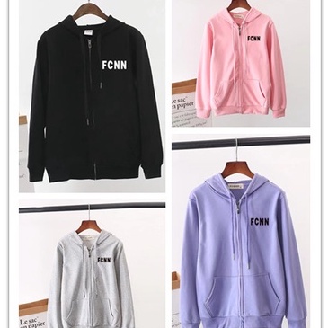 fashiongirl1688 เสื้อกันหนาว แขนยาว มีฮู้ด ลายอักษร แฟชั่นทรงหลวม เกาหลี เท่ๆ ฤดุหนาวที่อบอุ่น