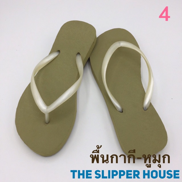 รองเท้าแตะผู้หญิง หูคีบ รุ่นหวานสลิม รองเท้าแตะยางพารา สวย ใส่สบาย จากโรงงาน คุณภาพส่งออก - รูปที่ 3