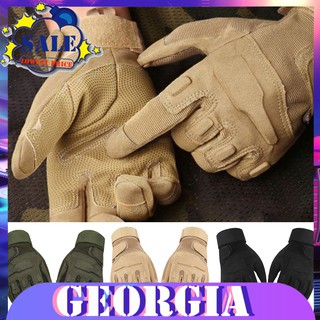 ( Georgia &amp; ) ถุงมือสวมหุ้มข้อมือเหมาะกับการเล่นกีฬาขี่รถจักรยานล่าสัตว์