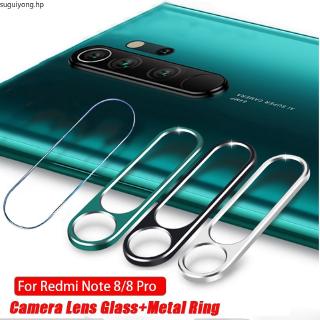 Xiaomi Redmi Note 8 Pro Redmi Note 7 Pro Mi A3 Redmi Note 9S Pro Max เลนส์กล้องด้านหลัง + เคสป้องกันเลนส์กล้องโลหะ