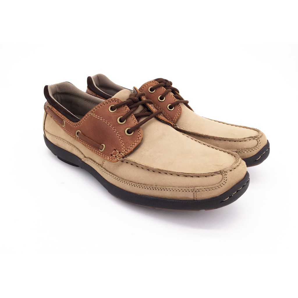 Saramanda รุ่น 097011 Viper I รองเท้าคัชชูผู้ชาย หนังแท้ แบบผูกเชือก สีโทป