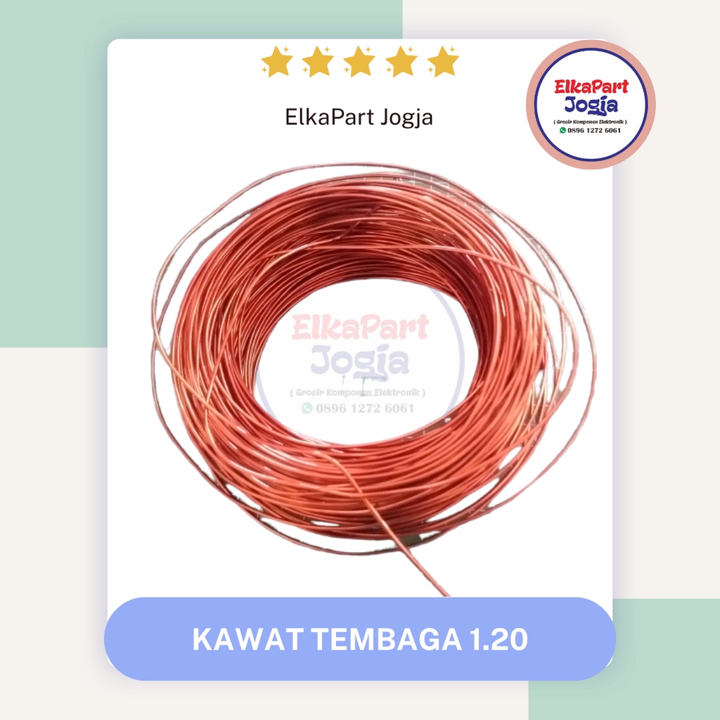 Supreme EIW COPPER WIRE 1.20 mm ต่อเมตร 1.20mm 1.2