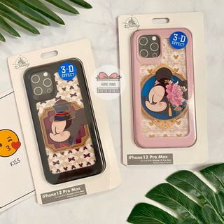 🌈 พร้อมส่ง ส่งฟรี EMS ❤️ Mickey and Minnie Mouse Case เคสมิกกี้ เมาส์ ลิขสิทธิ์แท้ 100% (12/12 Pro/12 Pro Max)